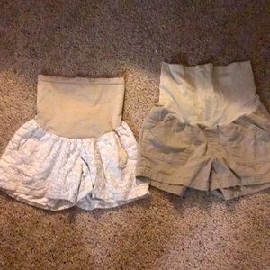 Maternity shorts BUNDLE.😍💜💖